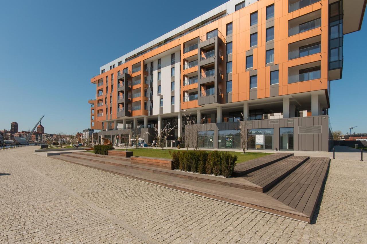 Citystay Brabank Apartament Nad Motlawa 그단스크 외부 사진
